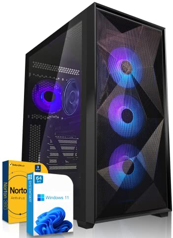 SYSTEMTREFF High-End Gaming PC AMD Ryzen 9 5900X 12x4.8GHz | Nvidia RTX 5070 TI 16GB DX12 | 1TB M.2 NVMe | 32GB DDR4 RAM | Windows 11 | Desktop Computer Rechner für Gamer, Zocker & Streamer