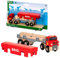BRIO 33657 Holztransporter mit Magnetladung