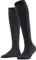 FALKE Damen Kniestrümpfe Vitalizer W Kh Baumwolle mit Kompression 1 Paar, Grau Anthracite 3599, 39-40
