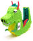 Nislai Pinata Drachen Dino | Ideal für die Drachen Dino Party | Geschenk | Geburtstag | Ninja Party | 43x34x10