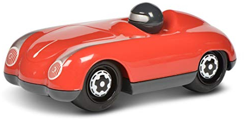 Schuco 450987600 Roadster Red-Carlo, my1stSchuco, Spielauto für Kinder 1 Jahr, Rennwagen Spielzeug ab 12 Monaten, rot