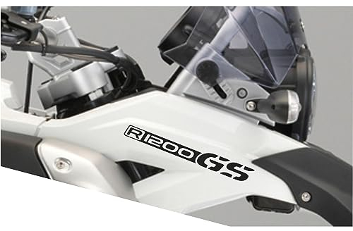 Aufkleber R 1200 kompatibel mit/Ersatz für Motorrad BMW Motorrad R 1200 GS Adventure (schwarz)