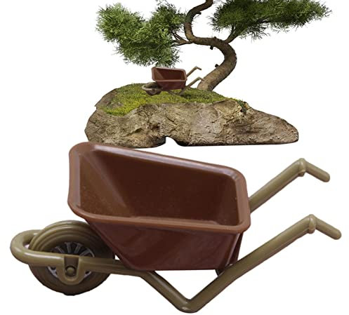 Abonda brouette, outils miniatures pour maison poupée, mini modèles chariot simulation brouettes, chariot jardin, décoration pour pot fleurs