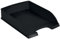 Leitz Briefablage A4, 5er Pack, stapelbare Ablagefächer, Blauer Engel, Recycle-Sortiment, Schwarz, 52275095