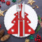 CZMAO Besteckhalter Weihnachten Filz, 12 Stück Bestecktasche Tannenbaum Besteckbeutel Tischdeko,Weihnachts Messer Gabeln Löffel Geschirr Besteck Taschen für Party Tisch Weihnachtsdeko