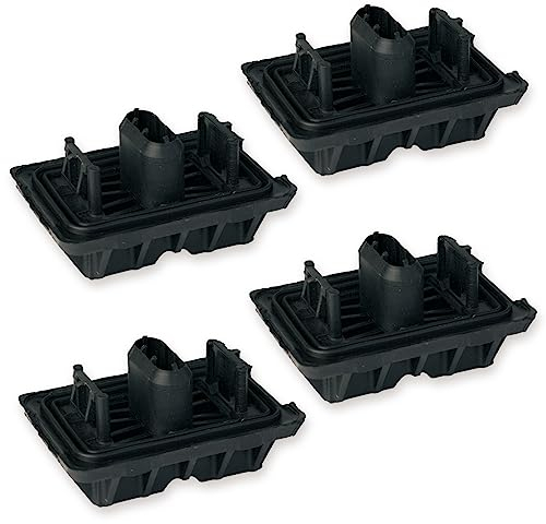 4 Stück Aufnahme Wagenheber Vorne Und Hinten 51717169981für BMW 1 2 3 4 6 Series F20 F21 F30 F31 F32 F33 F34 MINI 2270017 48415 (4Pcs)