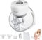 SKYWOT S21 Breast Pump Electrical Hands Free,Portable Wearable Hands Free Breast Pump Wireless for Breastfeeding,2 Modes & 9 Levels Wearable Pump,21/24/27mm Flange,1 Pack