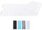 Zuvo Tapis de Bain Antidérapant | Extra Long 100 x 40 cm | Ventouses Puissantes & Anti-Moisissure | Lavable en Machine | Sécurisé pour Enfants & Seniors | Blanc
