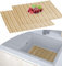 2er-Set Spülbeckenmatte, 30 x 40 cm PVC Schutzmatte für Küch, Zuschneidbare Abtropfmatte, Spülbeckeneinlage für Spülbecken, Edelstahl/Keramische Spülbecken Schutzmatte, Gegen Kratzer im Spülbecken