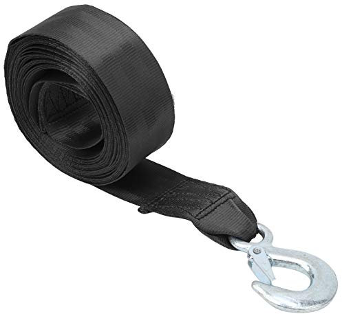 Sangle de Treuil de Bateau, Accessoires de Bateau Sangle de Treuil de Remorque de Bateau en Polyester 6M à Haute Résistance pour la Marine