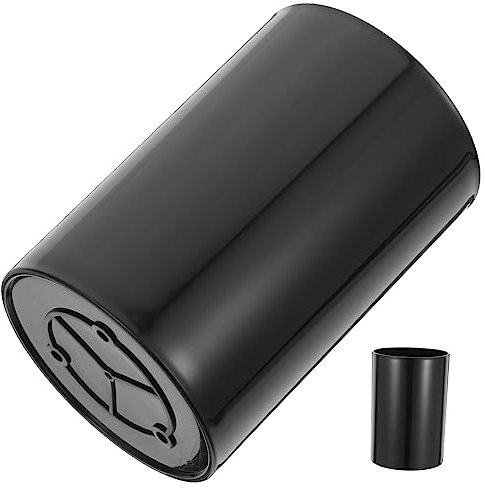 PRETYZOOM Porta Utensilios De Cocina Pequeño Recipiente Cilíndrico Plástico Orificios De Drenaje para Utensilios De Cocina Adecuado para Ordenada La Encimera Soporte Decorativo