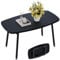 WOHOMO Couchtisch Klappbar,Gartentisch,Klapptisch Camping,Balkontisch Klappbar,Kleiner Tisch Klapptisch,Picnic Table Outdoor,Wohnzimmertisch,80 x 40 x 45 cm,Schwarz