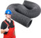 Abluftschlauch Lüftungsschlauch 50 Mm, 60 Mm, 75 Mm, 100 Mm, 115 Mm, 150 M, 200 Mm Durchmesser, Kanalführung, Auspuffrohr-Set Flex Für Auto-Klimaanlage, Innenluftkanal-Induktions-Ansaugrohrschlauch(Di