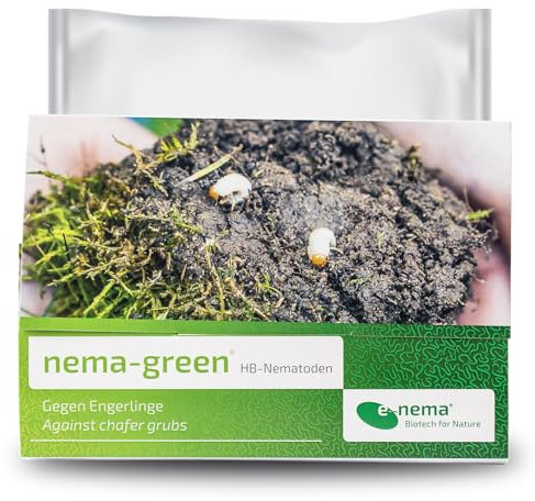 HB-Nematoden gegen Engerlinge | 5 Mio. für 10m² | nema-green von e-nema