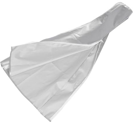 Vaguelly Gitarrencover Koffer Für Bassgitarre Gitarrenkoffer Koffer Für Akustikgitarre Akustisch Tasche Für Bassgitarre Schutz Für Bassinstrumente Bassschutz Silberbeschichtetes Tuch Silver