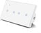 Jonikuper For Tuya For Smart Wifi Switch Touch Dimmer Switch Touch Switch Smart Wifi Switch, For Tuya, For Home(4 Gang-White)