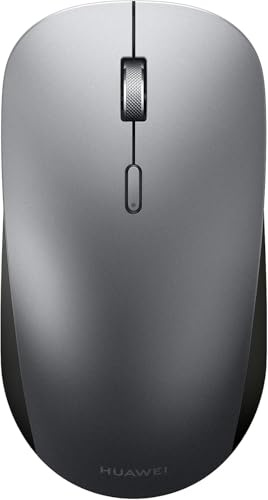 Huawei Mouse wireless, connessioni wireless Bluetooth 5.0 & 2.4G, fino a 4K dpi, compatibile con PC, laptop, Matebook, Mac, grigio