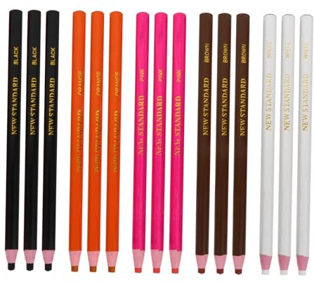 HOMSFOU 15Stücke Wachsmarker Für Projekte Buntstifte Für Keramik Metall Holz Und Leder Zum Bemalen