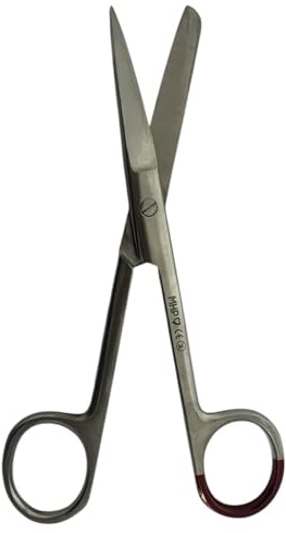 MHP Einmalschere chirurgisch, spitz/stumpf, gerade, 14,5 cm, steril (1)