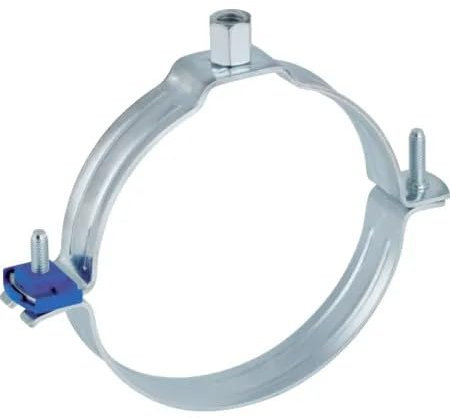 DSTOCK60 - Schelle Durchmesser 90 mm mit Gewindemuffe M8 / M10 (5 Stück) kompatibel mit Geberit 366.832.00.2-4025416582540