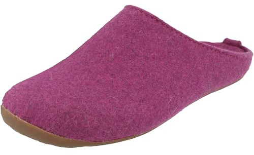 HAFLINGER Damen Herren Hausschuh Pantoffel Everest Fundus 481024, Größe:41 EU, Farbe:Pink