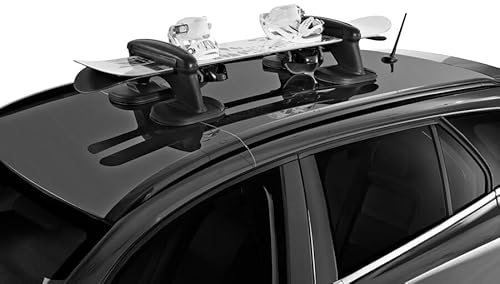 ALTHURA Portasci e Snowboard Magnetico Universale da Tetto – Installazione Rapida e Sicura