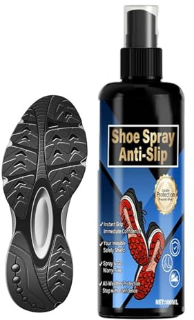 Tyinerc Anti-Rutsch-Spray für Schuhe – 100 ml Spray zur Verstärkung der Haftung – Verstärker der Sohle | für Sneaker, Basketball, Golf, Fußball, Tennis, Volleyball, Baseball