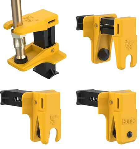 Rohrleitungs Stopper Set, Bremsleitungsstopper, Banjo, 3/8, 5/16, 1/2, Kfz-Stahl-Leitungsstopper-Set, Bremsleitungs-Schlauchstopfen-Set für Brems-, Kraftstoff-, Einspritz-, Schläuche, Klimaanlagenl