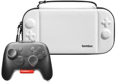 tomtoc Slim Carrying Case for Nintendo Switch 2 Model 2025 with a Hard Carrying Case for Nintendo Switch 2 Pro Controller