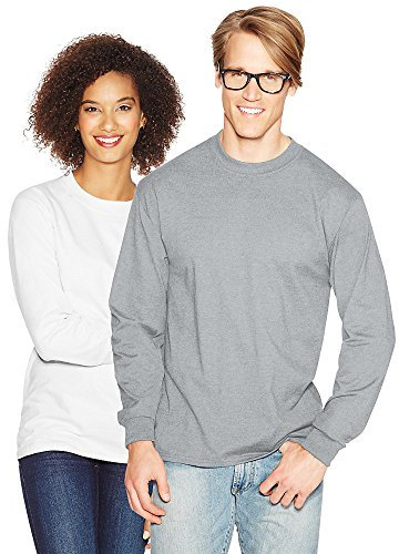 Hanes Men's Beefy-T Long-Sleeve T-Shirt