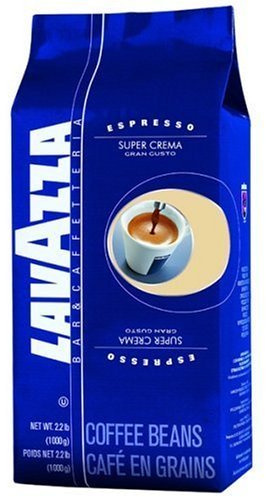 3 x Lavazza Kaffee Espresso Super Crema, ganze Bohnen, 1000g