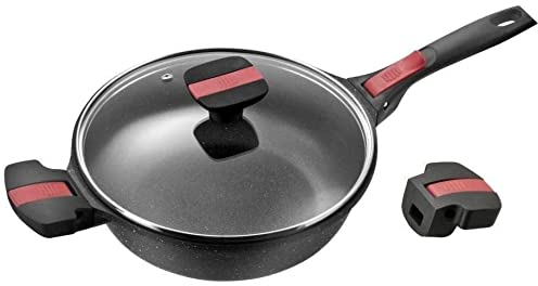 Pradel Excellence - Sauteuse 28 cm + poignée amovible - Tous feux et induction - Sans PFOA - 335