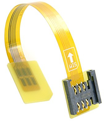 Chenyang GSM CDMA Standard UIM SIM-Karten-Set, Stecker auf Buchse, Verlängerungskabel, weich, flach, FPC-Kabel-Verlängerung, 10 cm