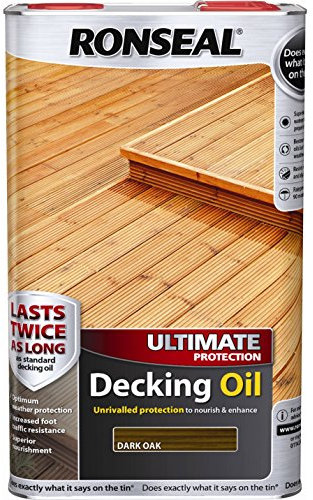 Ronseal Ultimate Protection Decking Stain Dark Oak 5 Litre