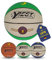 BEST SPORTING Mini Basketball Adventure I Basketball Größe 1 I Kleiner Ball in grün/Creme I Kinder Basketball mit 160 g I Basketball klein I Basketball Mini I Kleiner Basketball