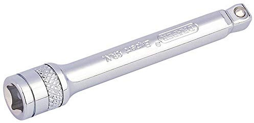 Draper 16717 1/4 Inch Square Drive Micro Satin Wobble Extension Bar, 75mm, Blue