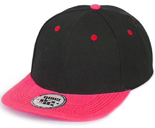 4sold - Cappello - ragazzo Nero rosa Taglia unica