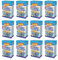 Peo's Micro Popcorn, Gesalzenes Mikrowellenpopcorn im 36er Vorteilspack, 12 Schachteln mit 3 x 100 g Inhalt, Popcorn Mais salzig für die Mikrowelle, Filmsnack, Kinoabend