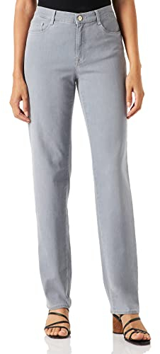 BRAX Damen CAROLA Blue Planet Bootcut Jeans,,per pack Grau (USED LIGHT GREY 07),W40/L30 (Herstellergröße:50K)