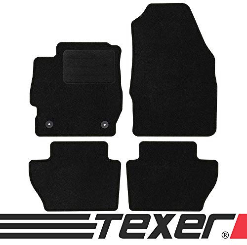 TEXER Textil Fußmatten Passend für Ford Ka III (Ka+) Bj. 2016- Basic