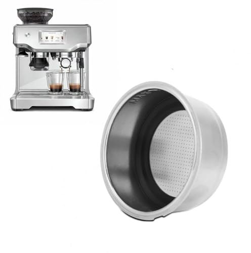 Cesta de Filtro de Café, Haofy Tazas de Filtro de Café Desmontables, Accesorio de Filtro de Máquina de Café de Acero Inoxidable Reutilizable para Oficina en Casa