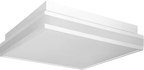LEDVANCE ORBIS MAGNET SMART+ Wi-Fi 30x30cm, dimmbare LED Deckenleuchte für den Innenbereich, 26W, Farbtemperatur 3000-6500K, 2500 Lumen, Design-Lampe mit innovativem Magnetrahmen, weiß