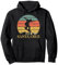 Santa Cruz CA Kalifornien Skater Skateboard Retro 80er Pullover Hoodie