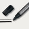 SIGEL BA180 Kreidemarker schwarz, Keilspitze 1-5 mm, abwischbar
