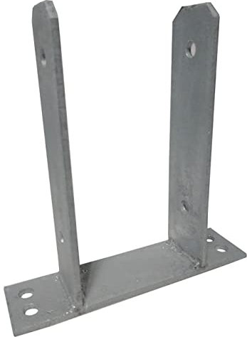 PERGOLA Post Support Heavy Duty Galvanised Bolt Down (TT Type) Foot Shoe Fence 101mm - 4