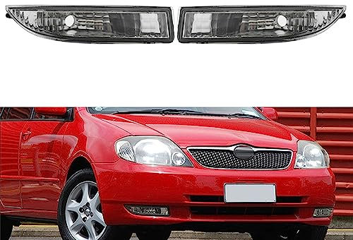BAKUGO 2 Stück Nebelscheinwerfer Scheinwerfer Ohne Glühbirnen Stoßstangenlampe 8122112160 8121112150 Für Toyota Corolla Kombi Limo E12 2001-2004
