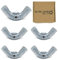 M4 (4mm) Wing Nuts - Steel (Pack of 5)