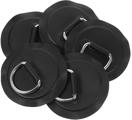 BESPORTBLE 5pcs Inflatable Boat d Rings Stainless Steel Kayak Seat Attachments Paddleboard Accessory Kit