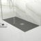 1600mm x 800mm Premium Slimline Rectangular Shower Tray - Slate Black