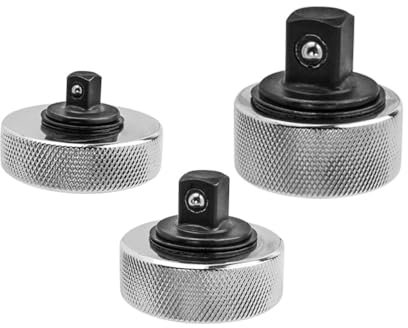 Bestgle 3 Pièces Mini clé à cliquet réversible en acier, Douille à Cliquet Doigt, Poignée à Cliquet Réversible 1/4 3/8 1/2 Pouces Drive, Corps de Vanne Compact
